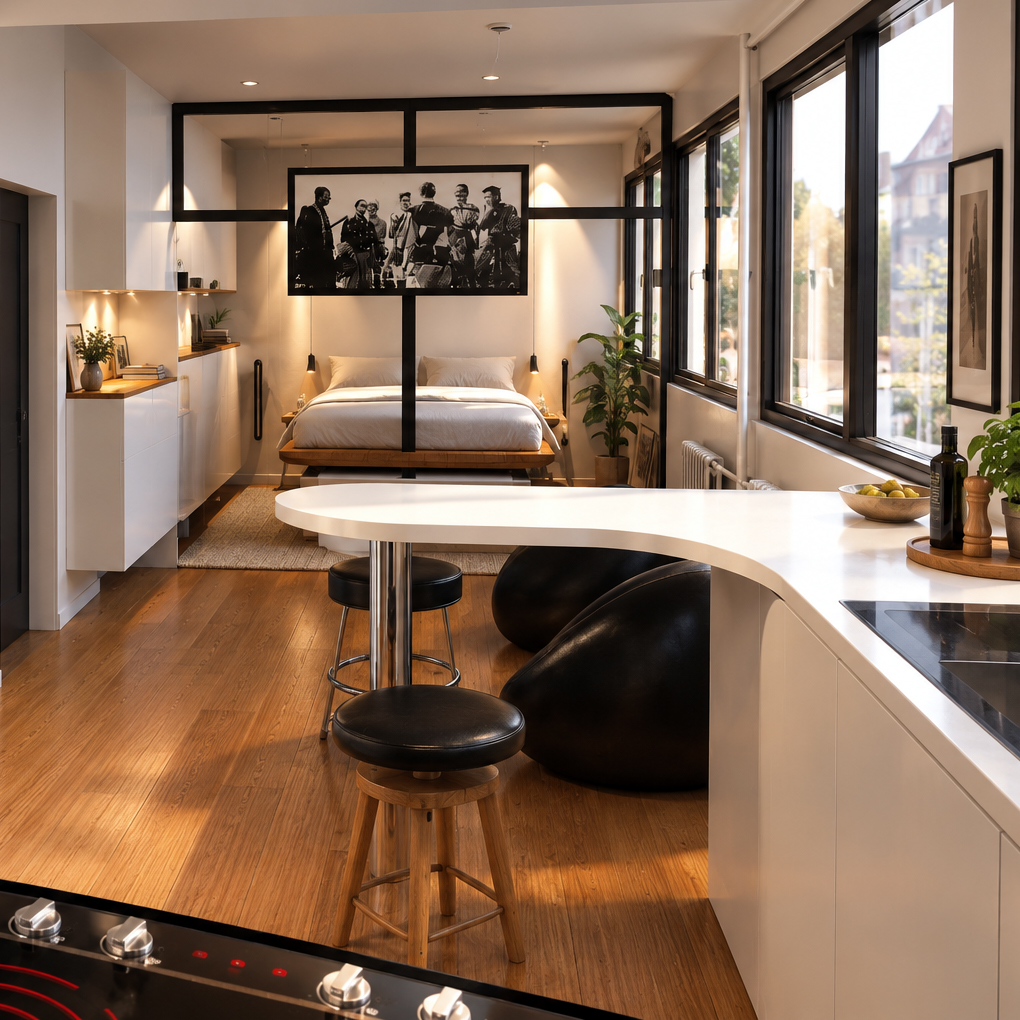 A.CH.-Tiny-appartement-réhabilitation d'un appartement à Clichy
